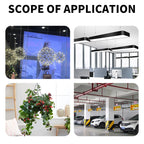 10-20pcs Steel Wire Rope Cable Clamp, Adjustable Metal Fixture Suitable for 1-4mm Stainless Steel Wire Rope