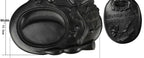 Carving Ink Stone Lotus Shaped Natural Calligraphy Rock Grinding Inkstone Plate Chinese Painting Calligraphie Strong Ink Inkslab