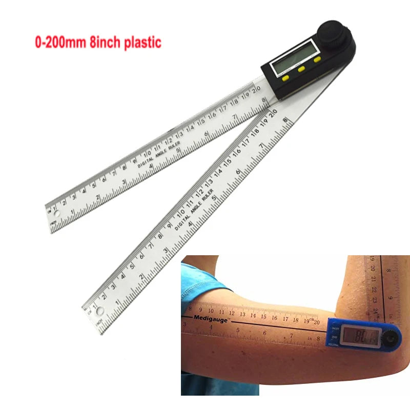 300mm Digital Orthopedic Protractor Angle Finder Meter 12inch Goniometer Electronic Body Goniometer Medical Ruler