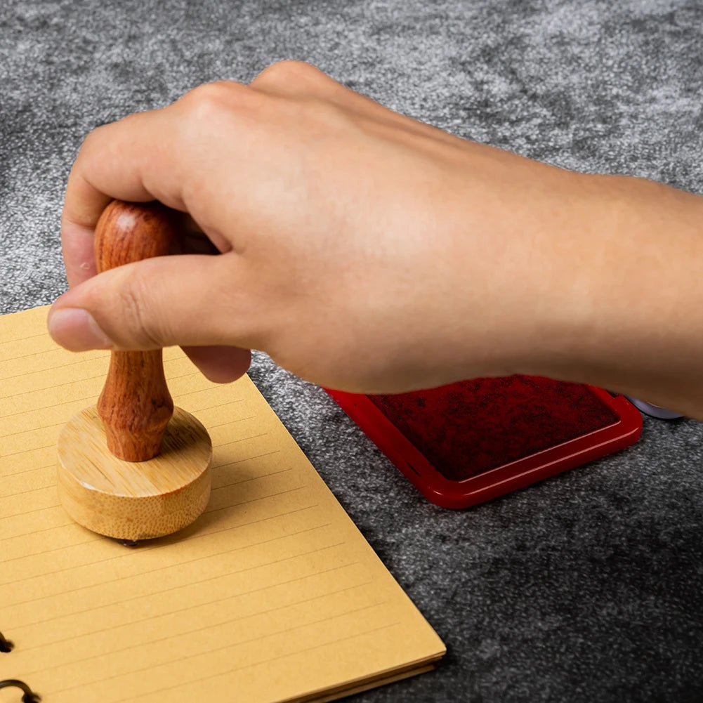 Personalized Wedding Stamp Wood Block Rubber Stamps Small Business Company Branding Stamp Custom Packaging Seal