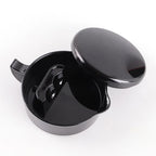 Traditional Inkstone for Natural Chinese Duan Stone Grinding with Cover Sumi Ink Holder Japanese Tool