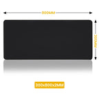 Mousepad Xxl Black Mouse Pad Free Shipping Long Speed Computer Mat Gaming Room Decors Big Mousepepad Table Cute Desk Accessory