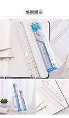 30pcs Clear Soft Ruler 15cm Flexible Transparent Ruler for School Kids School Thing Study Supplies Student Ruler 20cm Stationery