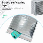 Bubble Mailers Silver Padded Mailing Envelopes Self Seal Shipping Envelopes for Packing Mailing Bubble Mailers Mailer Bags