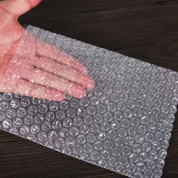 20/60/100PCS Bubble Cushion Wrap Bags Bulk Transparent Double Wall Bubble Wrap Pouches Shockproof Clear Shipping Packing Bags