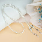 Fashion Pearl Sunglasses Chain Wearing Neck Holding Beaded Lanyard Cord Masks Sunglass Reading Glasses Chain Eyewear Accessories