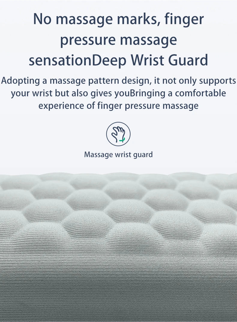 Keyboard Mouse Wrist Protection Rest Pad Ergonomic Office Typing Relax Wrist Memory Foam Mouse Pad PC Computer Laptops Mouse Pad