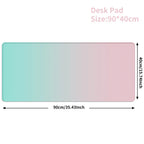 Cloud Keyboard Wrist Rest Mouse Pad Wrist Support Keyboard Set with Ergonomic Memory Foam Anti-Slip Base for Home Office Laptop