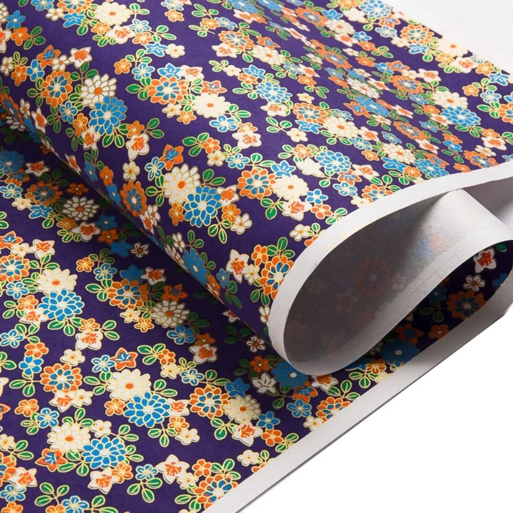 Art Material Japanese Style Gift Wrap Paper Sakura Pattern 42*58cm Origami Paper Paper-cut Folding Paper Paper Cutting