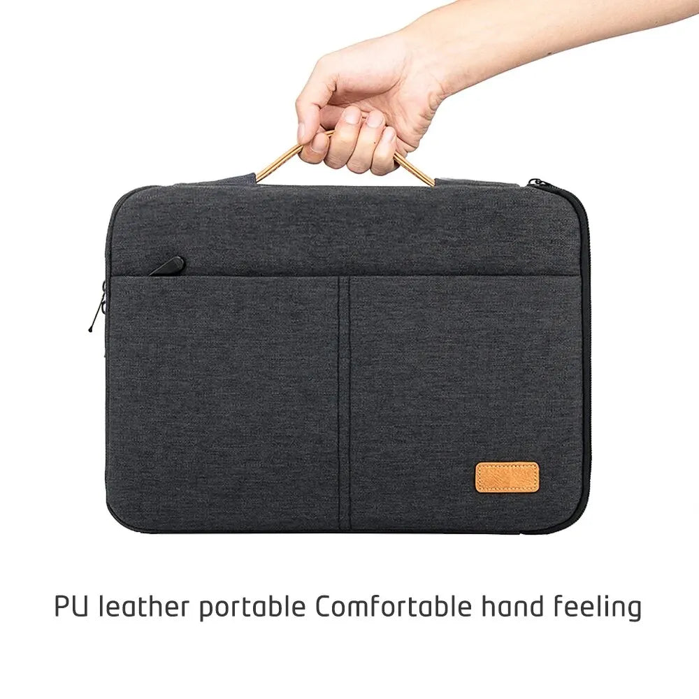 Protective Laptop Sleeve Case for 13.3 14 15.6 16 Inch New MacBook Pro M3 Max M2 M1 Slim Carrying Laptop Bag Men Women