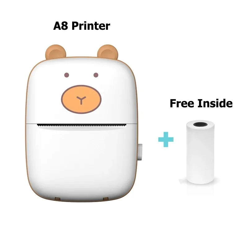 X6 Mini HD Portable Label Thermal Printer Endurance Bluetooth Printer for Student Error Title Note Wrong Pocket Inkless Printing
