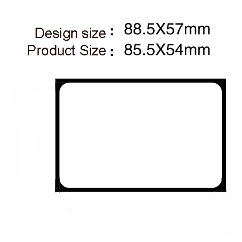 20/50/100PCS Free Custom Thickened Plastic Business Loyalty Card Membership Card Vip Cards Personalized LOGO 0.76mm PVC