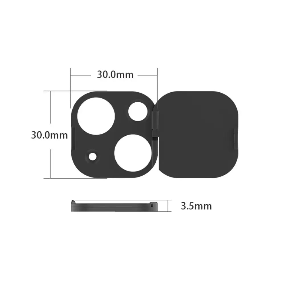 WebCam Cover Back Camera Lens Plastic Privacy Protective Sticker Camera Cover Protector For iPhone 15 ProMax 15Plus