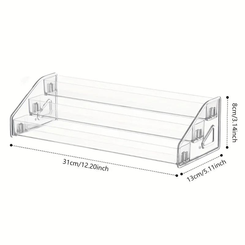 Clear Acrylic Card Display Stand Rack Shelf Organizer for PSA Trading Baseball Cards - Durable, Card Storage Organizer