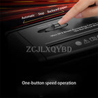 220V 10L Mini Desktop Electric Shredder Electric Cutting File Shredder Strip Office Home Paper Shredder