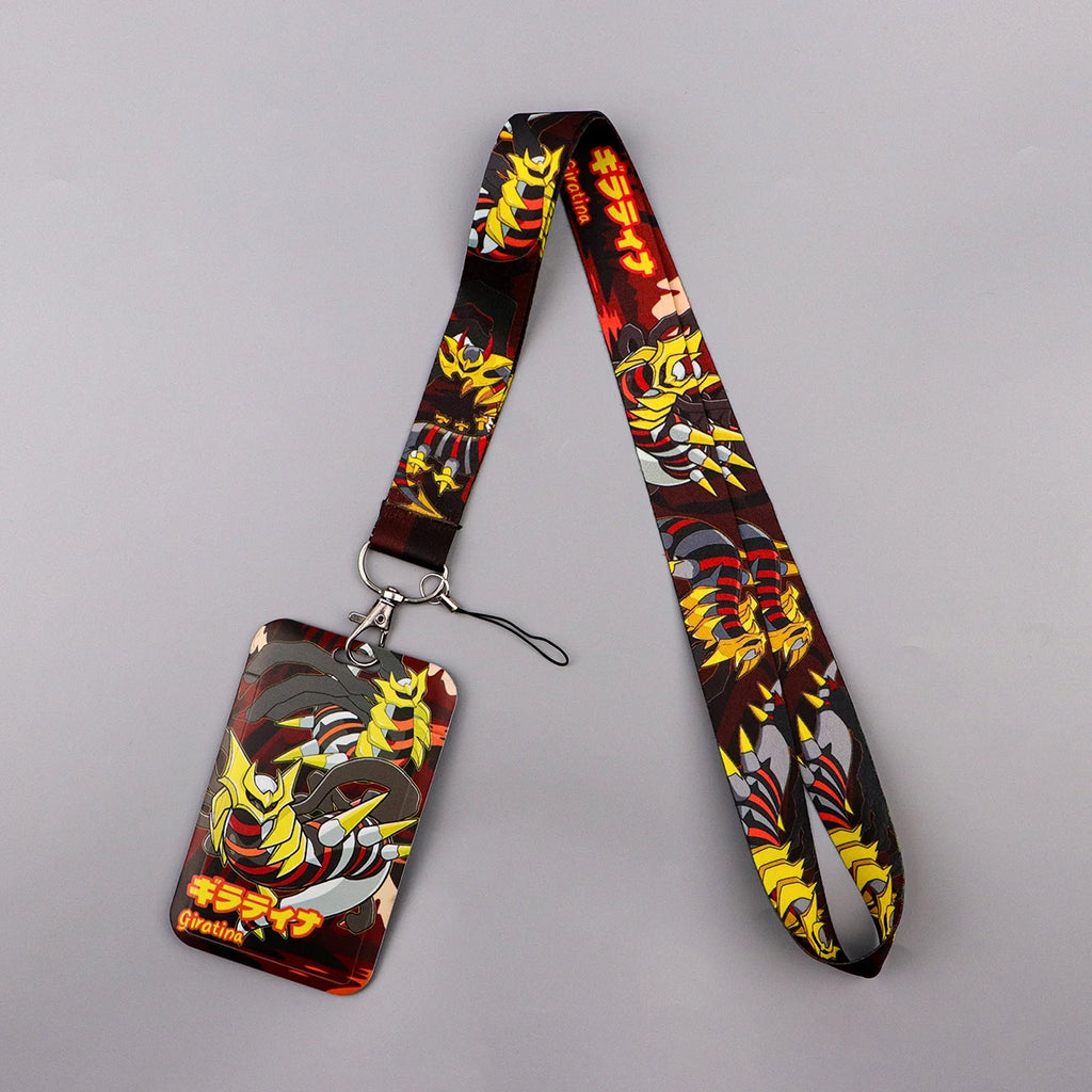 Japanese Anime Monsters Neck Strap Lanyard for Keys Keychain Badge Holder ID Credit Card Pass Mobile Phone Charm Accessories