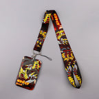 Japanese Anime Monsters Neck Strap Lanyard for Keys Keychain Badge Holder ID Credit Card Pass Mobile Phone Charm Accessories