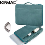 Shockproof Brand Kinmac Laptop Bag 12,13,14,15.4,15.6,16 Inch,Waterproof Lady Man Sleeve Case For MacBook Air Pro M1 Handbag PC