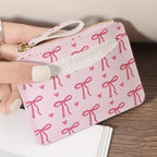 Fashion PVC Credit Card Holder Roomy Small Card Case Lightweight Slim Coin Purse for Women Girls