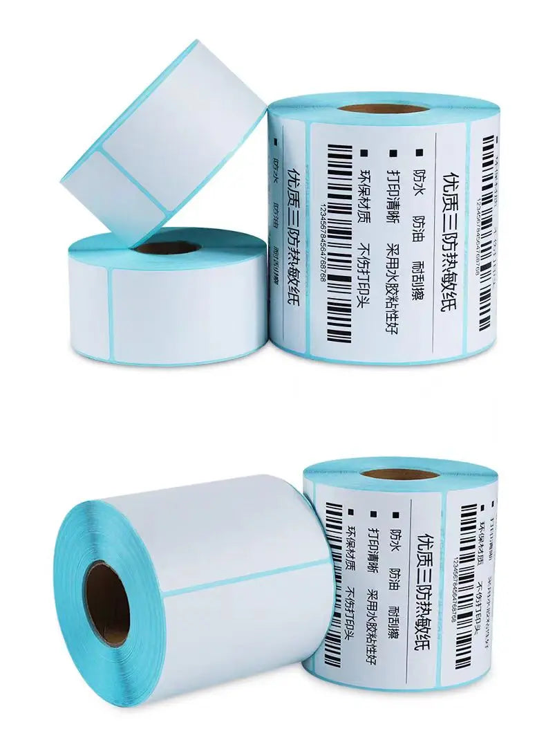 Shipping label 100x150 Blank self-adhesive waybill stickers 100x100 Three-proof thermal label printing paper roll 100x120