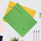 8Pcs Thick Paper Suspension Folder A4 Size Hanging File Holder for Financial Records Document Organizer Office Supplies