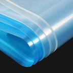 A5 Folder Bag Transparent Plastic Water Resistant File Holder File Paper Office Supplies Documents Protectors