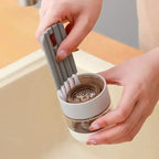 Multi-functional Flexible Mobile Phone Clean Fine Dust Cup Lid Card Slot Earphone Cleaning Brush For Headset Keyboard Cup Cover