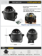 High Precision LED Light Pivoting Compass Navigation Electronic Compass For Marine Boat Car