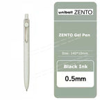uniball ZENTO Standard 0.38/0.5mm Gel Pens,Water-Based Smooth Writing Roller Ball Pens Fit for a variety of occasions Stationery