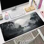 Night Moonlight Large Cool Mouse Pad Laptop Non-Slip Esports Office Desk Mat Game Player Mousepad Mini PC Desktop Accessories