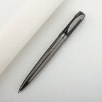 Luxury Metal Rollerball Pen 0.7mm Blue Ink Steel Gold Business Signature Pens for School Office Writing Supplies Stationery