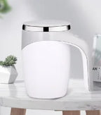 Lazy Coffee Stirring Cup Auto Stirring Cup Magnetic Rotating Electric Milk Cup Mark Cup 304 Stainless Steel