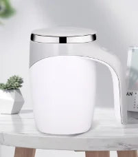 Lazy Coffee Stirring Cup Auto Stirring Cup Magnetic Rotating Electric Milk Cup Mark Cup 304 Stainless Steel