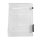Transparent Thicken A4 File Box Plastic Office Document Sorting Storage Box Buckle Design Book File Archive Seal Boxes Organizer
