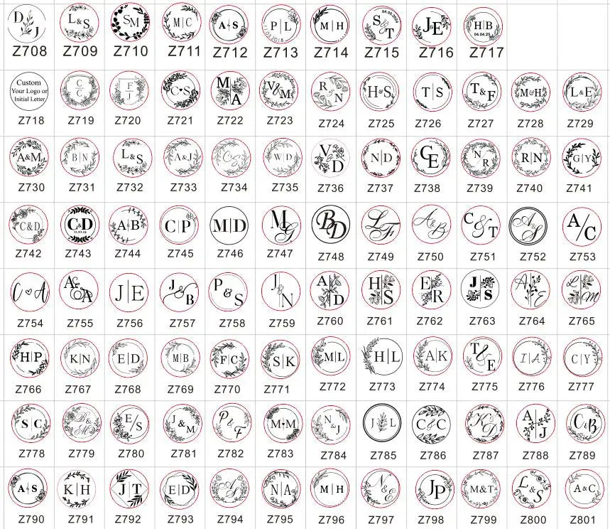 Customize Embossing Stamp Wedding Monogram Embosser Stamp,Personalized 2 initials Embosser Stamp,Wedding gift,hand held embosser