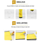 Car Microfiber Cleaning Towels Thicken Double Layer Soft Drying Cloth Towel Car Care Detailing Towel Wash Rags