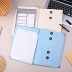 In Case I Go Missing Binder Folio Document Organizer Expanding File Folder Pockets Accordion Document Organizer Pocket Organ