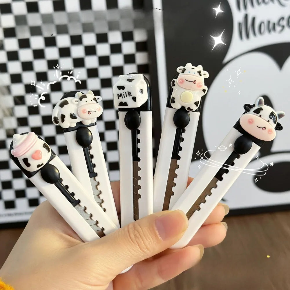 1pc Adorable Cow Letter Opener for Effortless Envelope Opening School Supplies