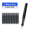 Fountain Pen Set Replaceable Ink Refill Calligraphy Multifunction Pens For Writing 0.38mm Office School Stationery Supplies