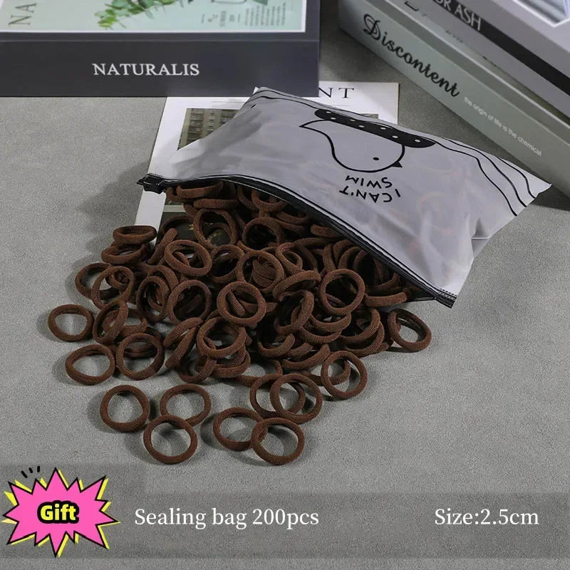Gift Bag Hair Accessories Girls Bands Kids Rubber Elastique Cheveux Fille Cute Band Elastiques Baby Bandas Headbands Haargummi