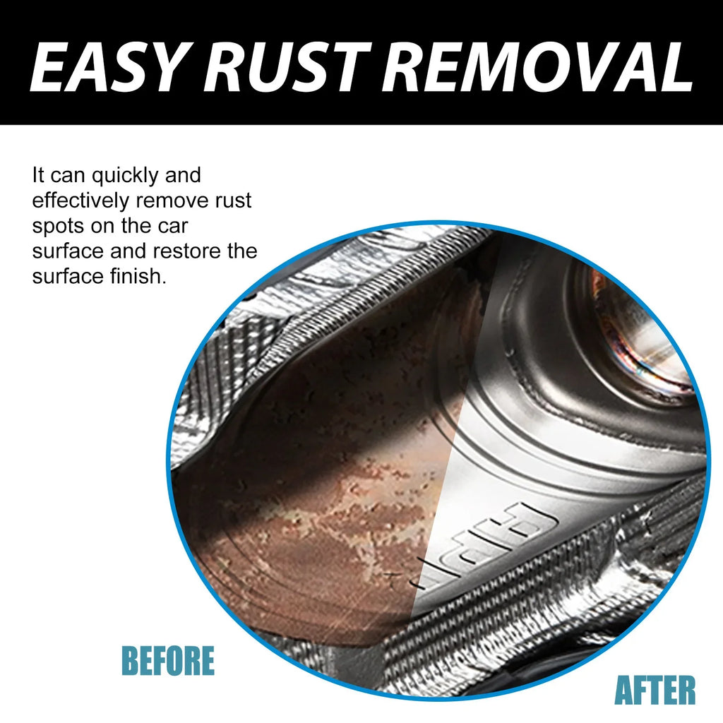 2026 Car All-Purpose Rust Remover Spray - 100ML, Fast-Acting Iron Oxidation Eliminator, Restores Shine, Safe on Various Surfaces