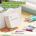 Mini Portable Wireless Label Printer  DOLEWA D2 Wireless Function, Thermal Sticker Maker, Handheld Tips, Learning Marking