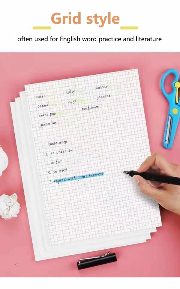 Graph Dot Grid Squared Drafting Paper Notepad 40 Sheets Computation Pads Engineering Math Student School Office Writing Drawing