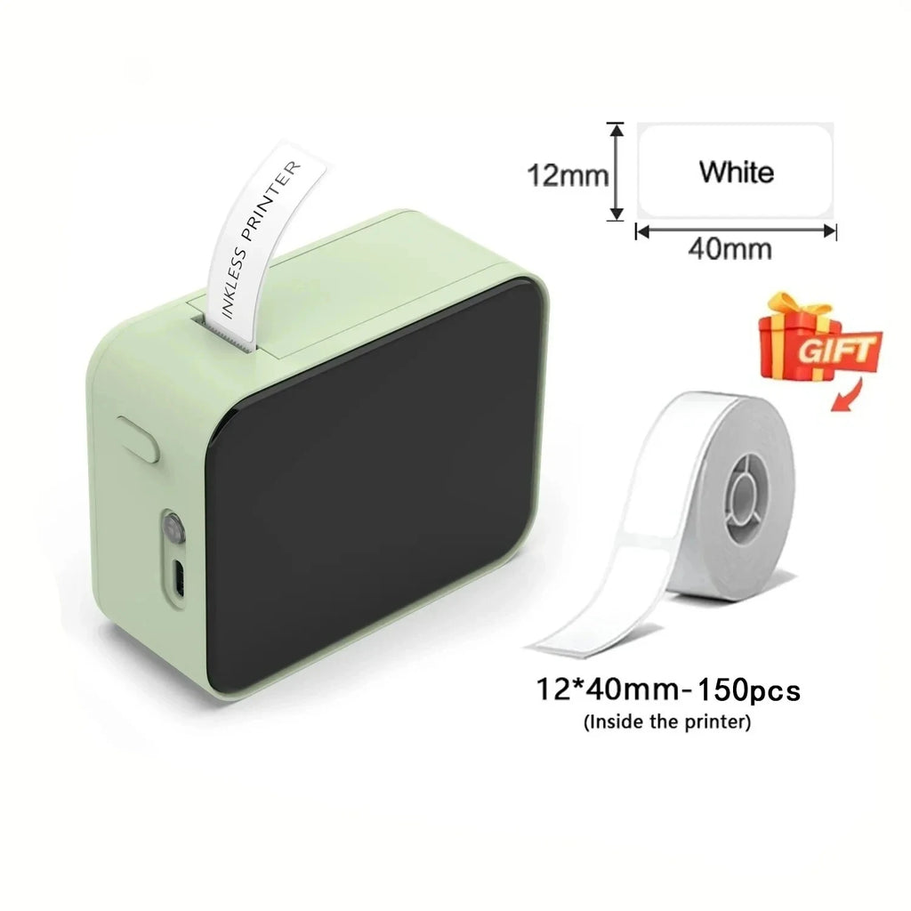 MarkLife M1 Mini Portable Thermal Printer Wireless Bluetooth-compatible Label Tag for Home Office Labeling Sticker Machine