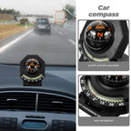 Foldable Tilt Angle Compass Ball Car Dash Glow Traceless Tape Marine Boat Surface Mount Direction Compass Dashboard Accessories