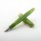 Jinhao 82 Fountain Pen Acrylic EF/F/M/Bent Nib Golden Trim with Converter Writing Pen