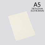 Retro Letter Writing Paper Set 10 Horizontal Blank Paper Suitable for  Invitation  and  Greetings  Classic Style  Writing  Paper