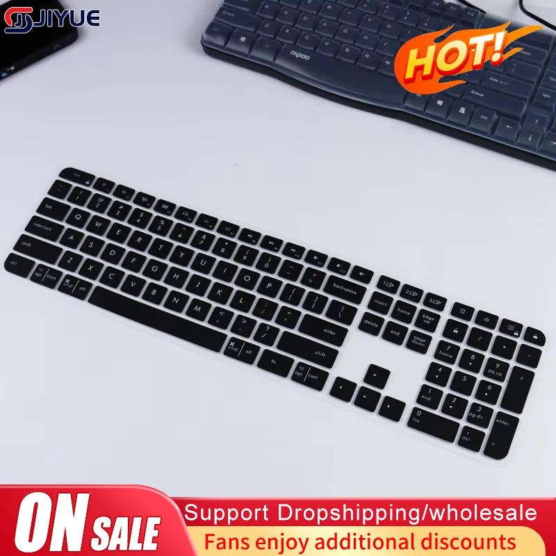 Keyboard Cover For Logitech Craft Mx Keys Wireless Bluetooth Keyboard Soft Silicone Film Case Slim Thin Protective Cover Clear