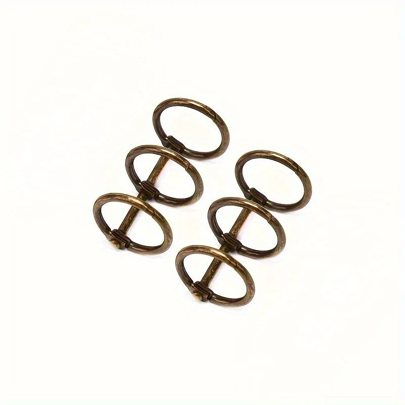 Durable Metal Binder with 3 Rings for Notebooks, Photo Albums, and DIY Projects