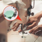 Sewing Magnetic Seam Guide Multifunctional Ruler Hemmer Universal Polygonal Anti-Curling Positioner Sewing Machine Accessories